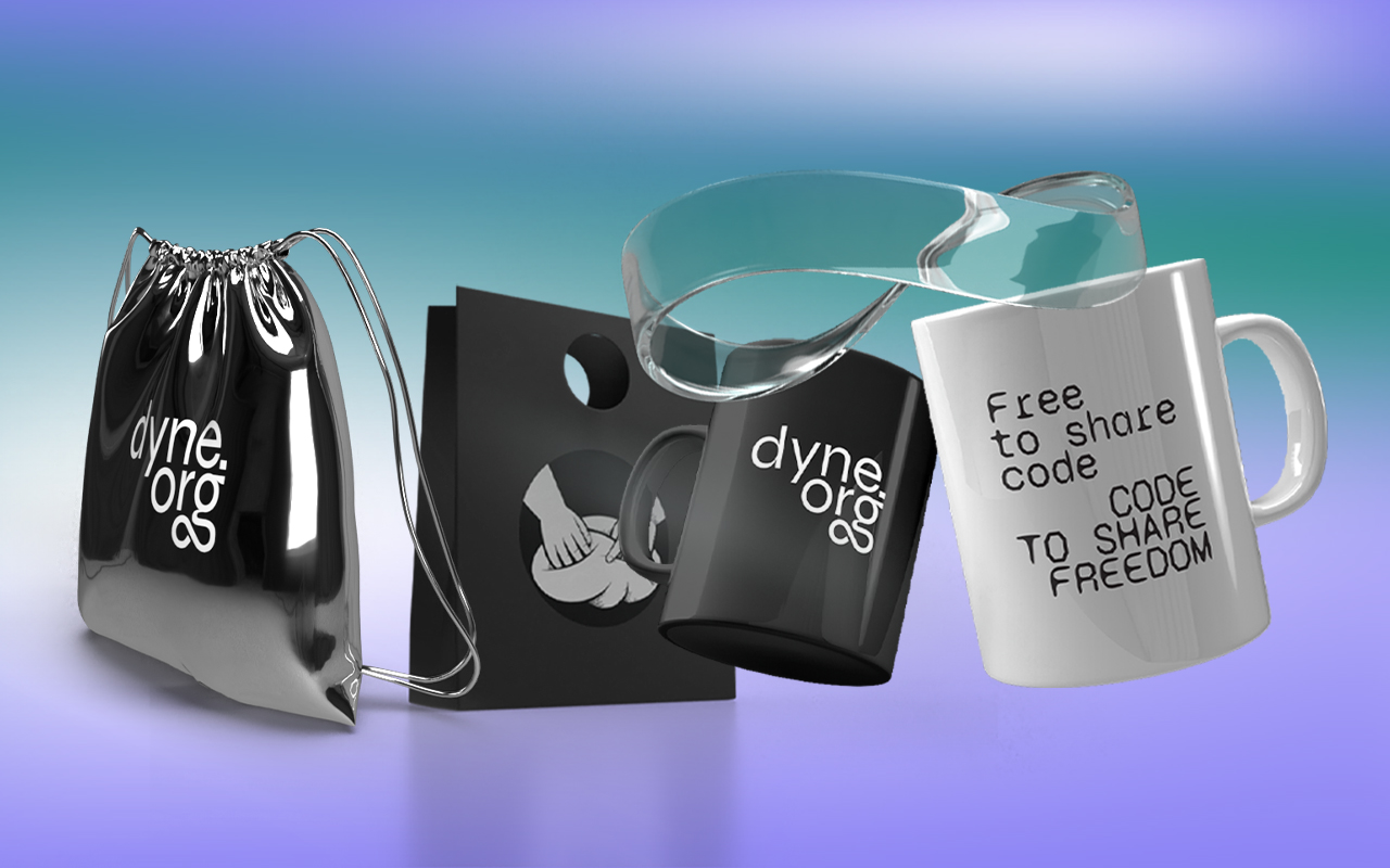 Banner for Dyne merch shop